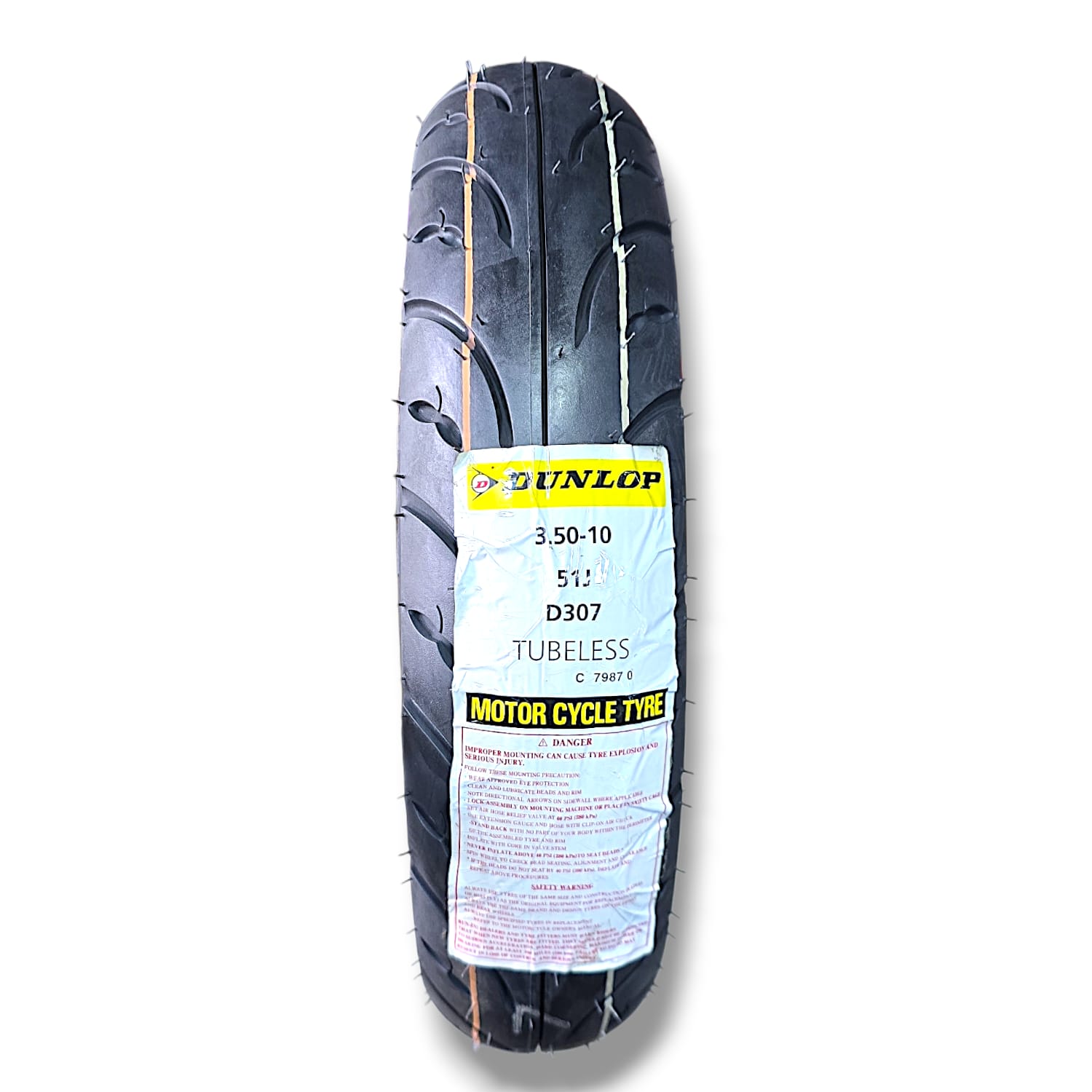 3x Citomerx S009 Scooter Tires 3.50-10 51J TL – Summer Radial Tires For Front Or Rear 5 thumbnail image
