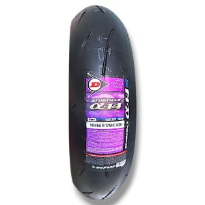 LLANTA DUNLOP ALPHA 14 140/60R -17-TL- 63H