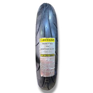 LLANTA DUNLOP QLITE 100/80 -17-TL- 52H