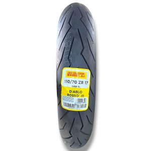 LLANTA PIRELL DIABLO ROSSO 3 110/70ZR17 TL 54W