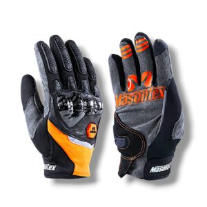 GUANTES MASONTEX M30 CARBON NARANJA