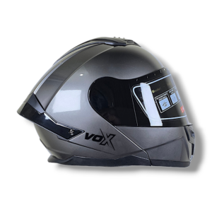 CASCO VOX 925 ABATIBLE GRAFITO BRILLO