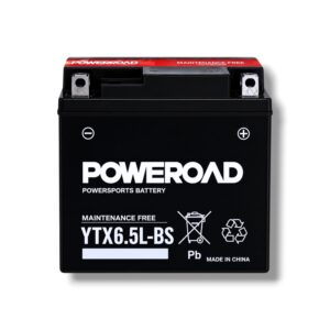BATERIA POWER ROAD YTX6.5L-BS